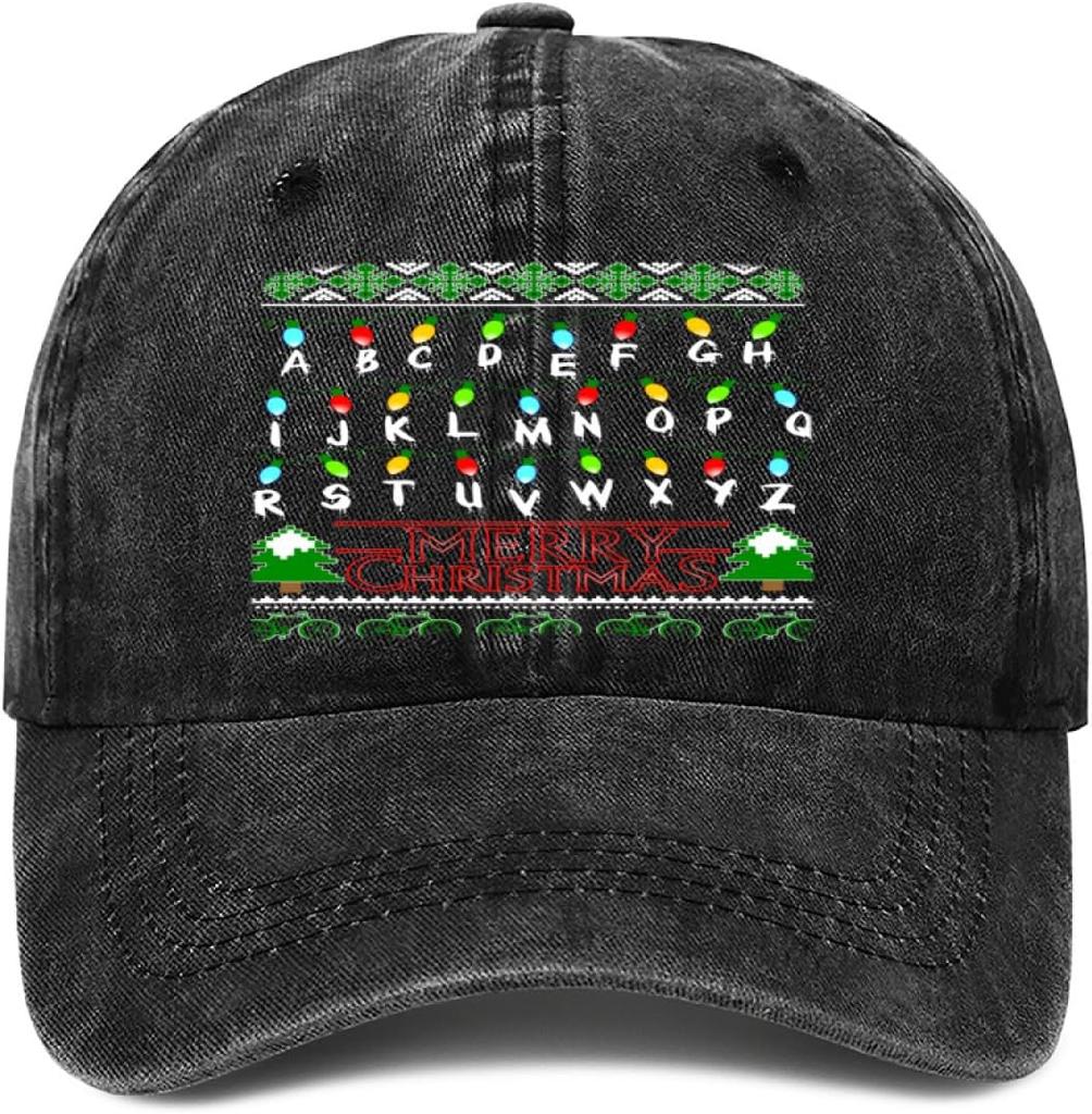 Baseball Cap,Funny Lore Alphabet A to Z Letter Hi Dad Hat Gifts for Men Women
