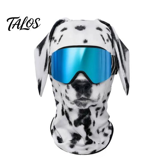 Elastic Polyester Balaclava for Hiking Old Man Ski Mask, Realistic 3D Animal Face Balaclava, Funny Winter Full Novelty Accessories Vacation Cover with