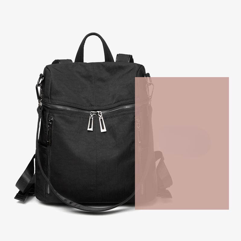 Backpack New Fashion Trendy Oxford Cloth Women's Backpack Large Capacity Easy To Match School Bag Canvas Women's Bag