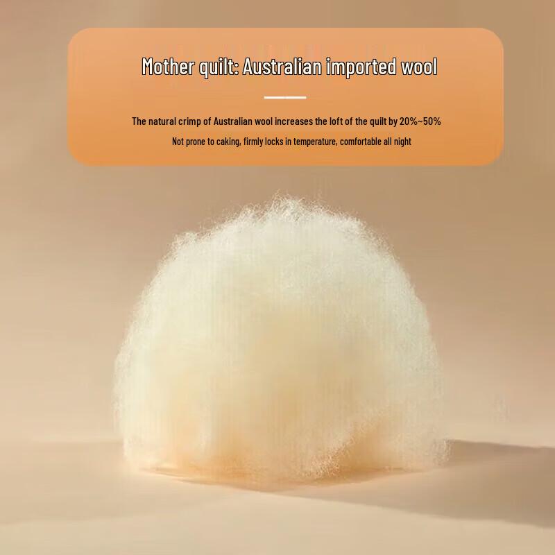 

Mengjie All-Season Silk & Australian Wool 2-in-1 Duvet, 220x240cm