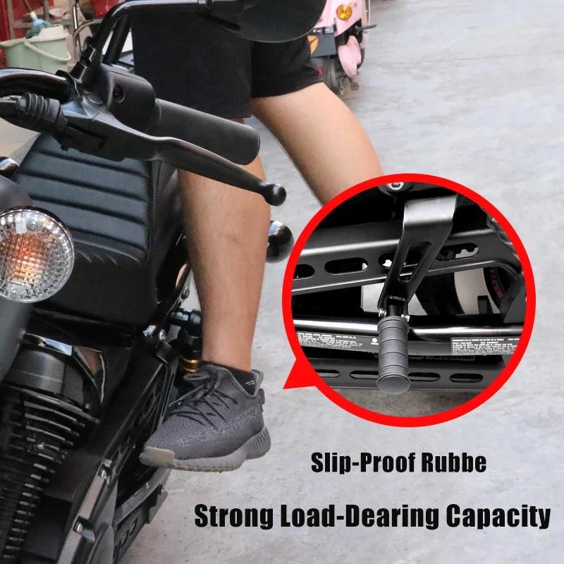 

Motorcycle Accessories Rear Passenger Foot Pegs Pedals Footrest Bracket For Yamaha Bolt 950 XV950 XVS 950 SPEC R/C 2013-2019 China Mainland