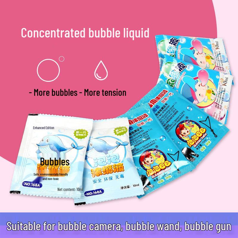 Colorful Fireworks Bubble Gun: Automatic New Year Bubble Toy for Kids