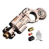 Metal Fingertip Shell Ejector Toy Gun with Laser Sight and Target Stand Compact Handheld Design for Adult Collectors and Hobbyists