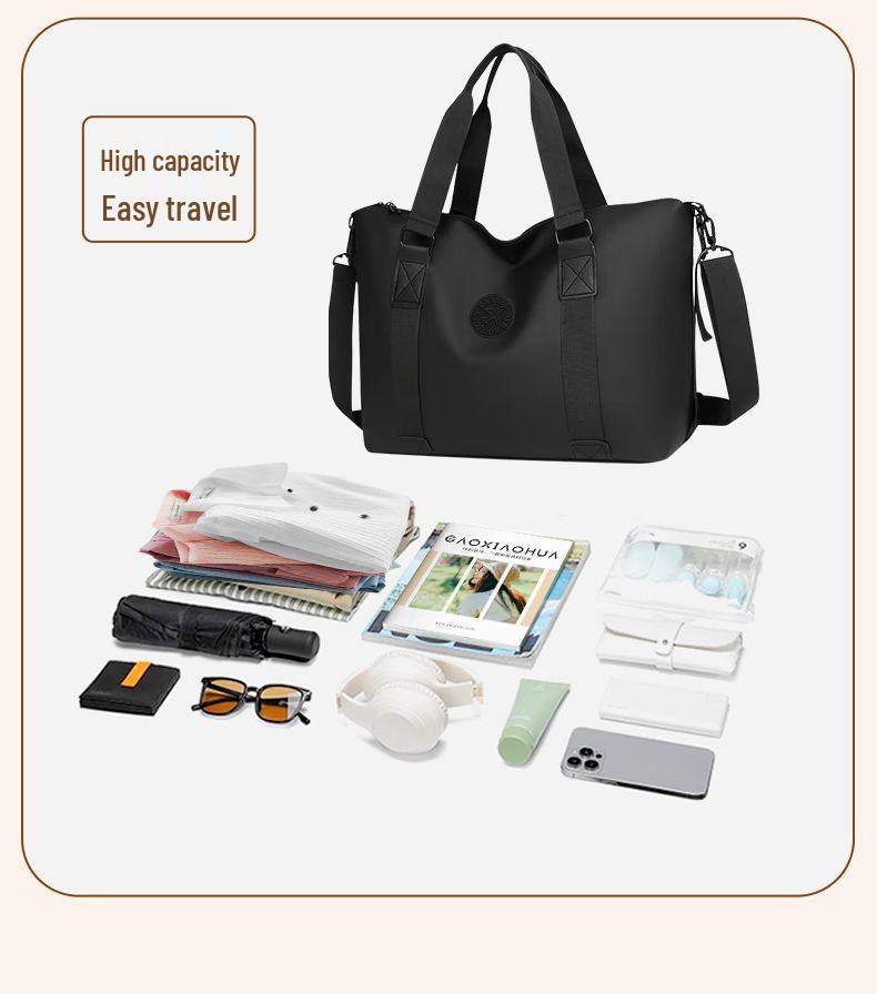 Portable Travel Handbag: Clothing Storage, Sports, Fitness, and Business Trip Crossbody Luggage Bag