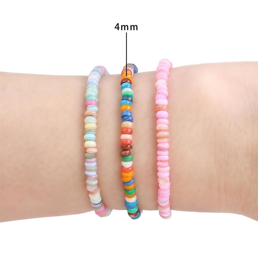 Natural Seashells Irregular Mesopores And Circular Spacer Beads For DIY Necklace Bracelet Earrings Jewelry Making