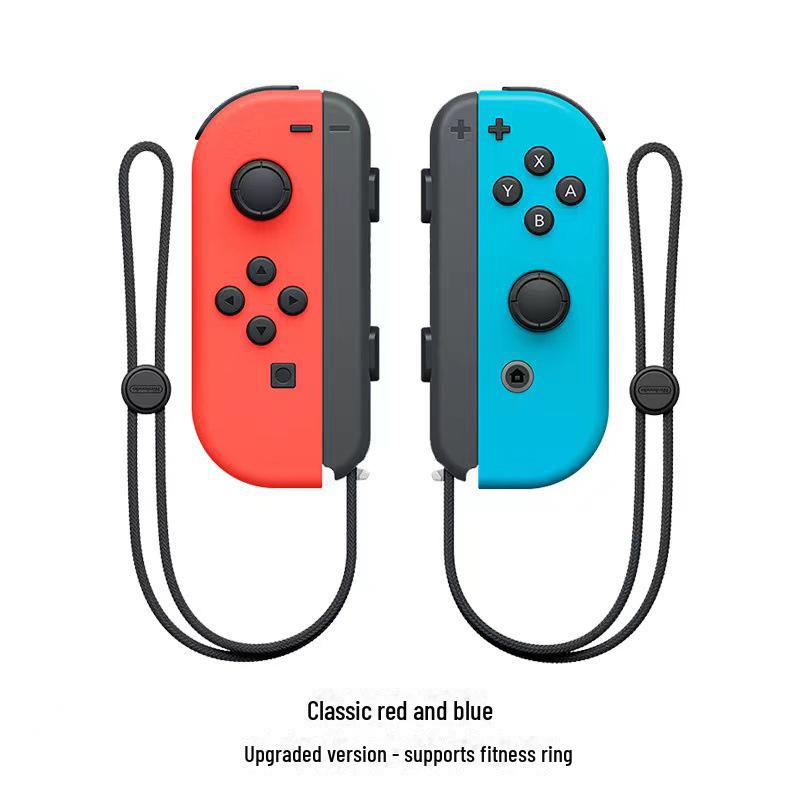 Compatible Joycon Handles for NS Switch - Kingdom Tears Edition with Bluetooth Wake-Up and Fitness Ring Support