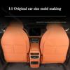 For Changan Deepal S05 2025-2026 Car Leather Seat Kick Mats Pad Rear Row Seat Protection Scratch Dirt Resistant Anti Kick Pad