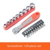 36-tooth Two-way Screwdriver Mini Right Angle Screwdriver New Ratchet Screwdriver  Home