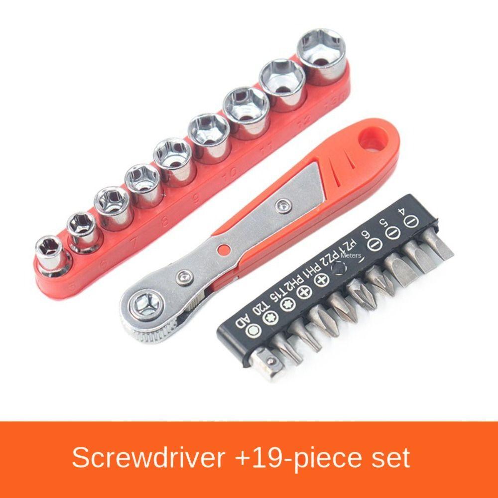 36-tooth Two-way Screwdriver Mini Right Angle Screwdriver New Ratchet Screwdriver  Home