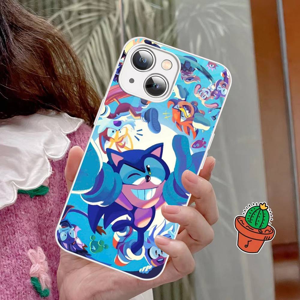 

Game S-Sonic Movie Anime Tempered Glass For Iphone 14 13 12 11 Pro Mini XS MAX 14Plus X XS XR Cover iphone 13 pro