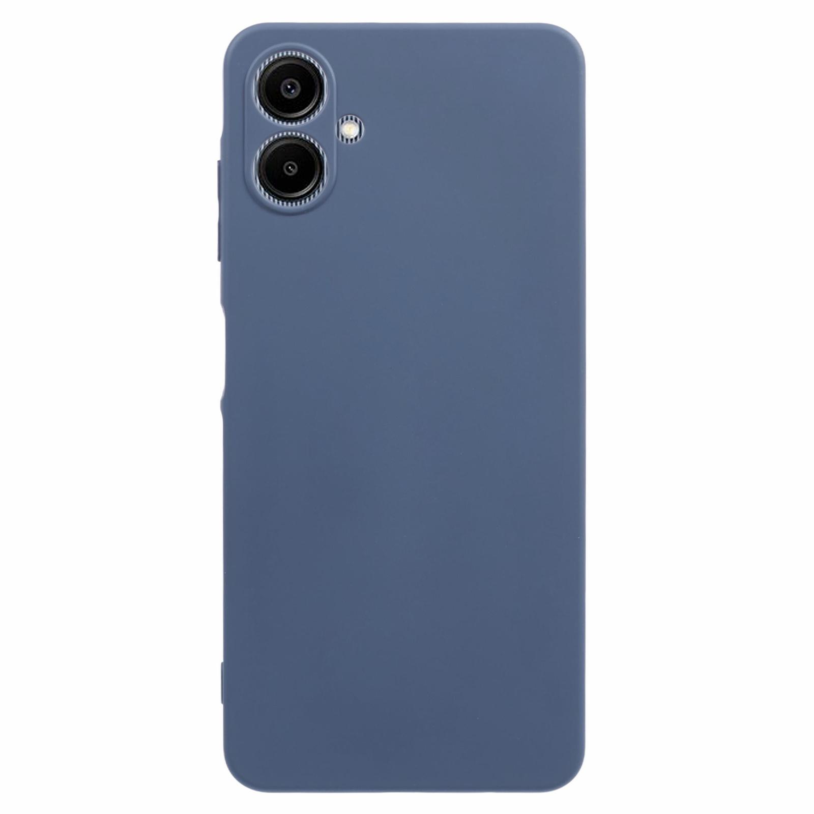 

Для Samsung Galaxy A07 4G Чехол TPU Задняя Мягкая Защита от Царапин Подкладка из Волокна Чехол для Телефона Lavender Grey