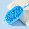 [Silicone Shower Brushes] 4pcs Silicone Shower Brushes | Ergonomic Design, Massage Brushes - Clean & Massage in One, Enhance Your Bathing Experience