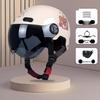 Lishi Parent-Child Breathable Summer Electric Motorcycle Helmet