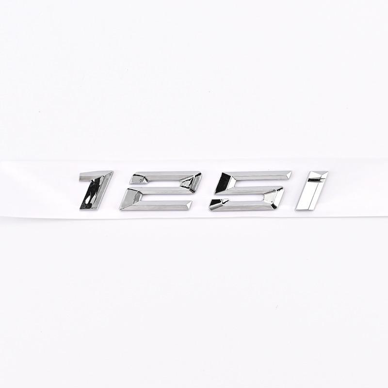 Fits 2020-2023 BMW 1 Series (118i, 116i, 120i, 125i) Rear Car Emblem.