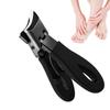 Slanted Nail Clippers Wide Jaw Opening Slanted Curved Nail Clippers Study Travel Slanted Toenail Trimmer for Men Women Young
