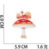 Cartoon Mushroom Embroidery Cloth Sticker Mushroom Embroidery Label Clothes Patch Sticker Fast Sell Hot Embroidery Chapter Boy