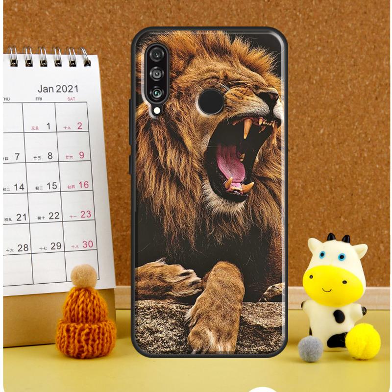 Roaring Lion For Huawei Nova Y61 Y60 Y70 Y72 Y73 Y90 Y91 12i 11i 3i 7i 8i 9 10 SE P20 P40 P30 Lite Case