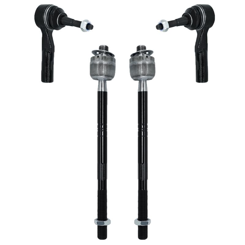 Svenubee 4Pcs Front Inner Outer Tie Rod Set for 11-15 Chevrolet Cruze Malibu 14-19 Impala 11-17 Buick Lacrosse Verano Regal