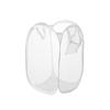 Folding Dirty Laundry Sorting Basket Washing Frame Bathroom Cloth Mesh Storage Bag Frame Bucket Laundry Organizers Storage Pouch