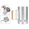 With Handle BBQ Carbon Barrel Stainless Steel Charcoal Bucket  Grilling