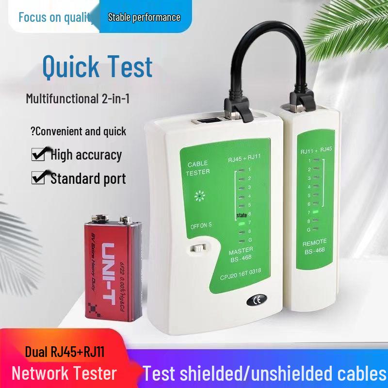 Professional Multifunctional Network Cable Crimper & Tester Set for Cat 5/6