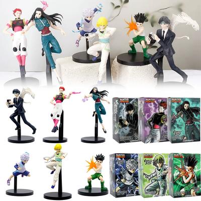 Hunter Anime Chrollo Lucilfer Figure Hisoka Action Killua Zoldyck Kurapika Figurine Collectible Model T X Articulated Scale Poseable Detailed Movable