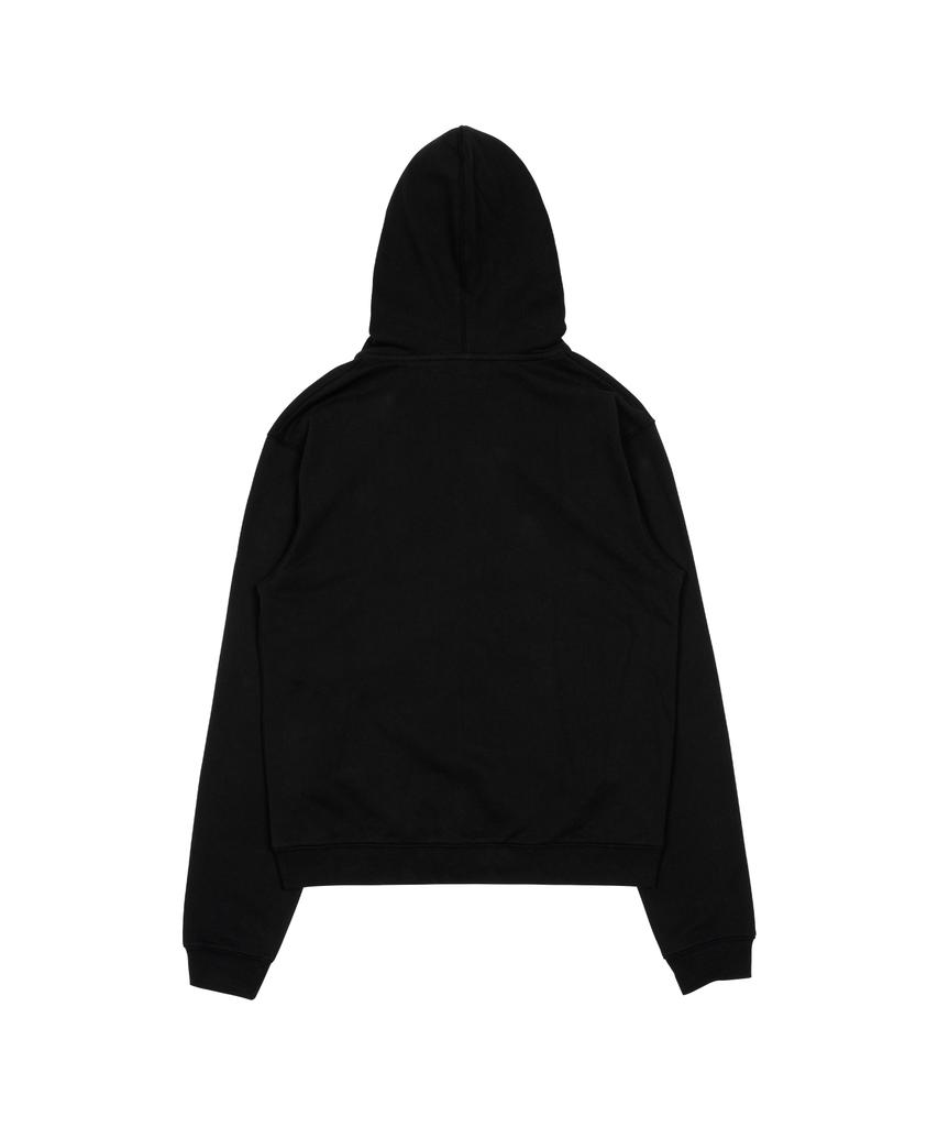 The Coldest Moment Tcm Center Stitch Hooded Zip-Up (Black)