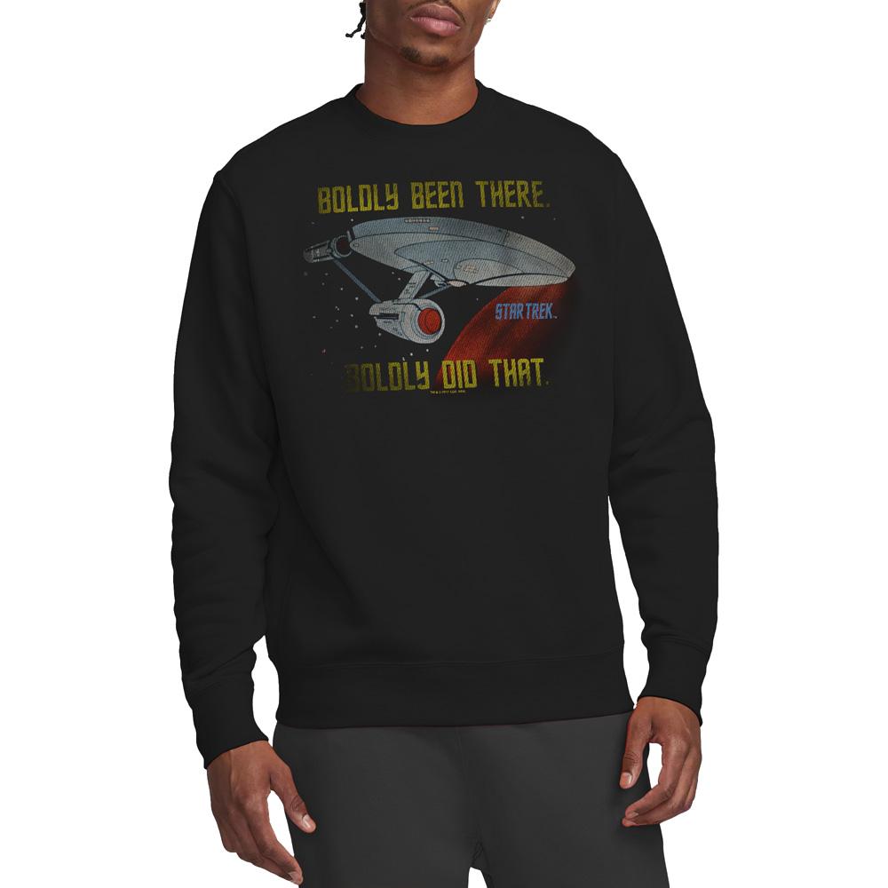 Star Trek Unisex Adult Boldly Did That Sweatshirt