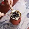 Copper Tea Roasting Tool Set With Flat Base Leaf Aroma Enhancement Warming
