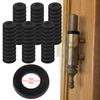 Practical Brand New Hinge Rings Fittings 60pcs High Hardness Parts Plastic Replacement Set Suitable For Interior Doors