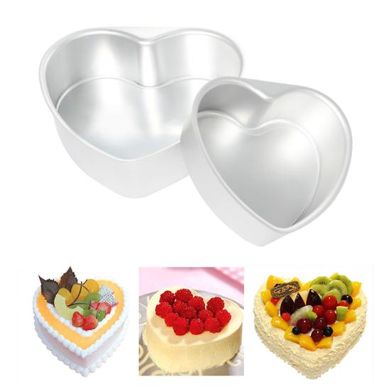6/8/10 Zoll Herzform Antihaft Abnehmbarer Boden Backform Küche Kuchenform