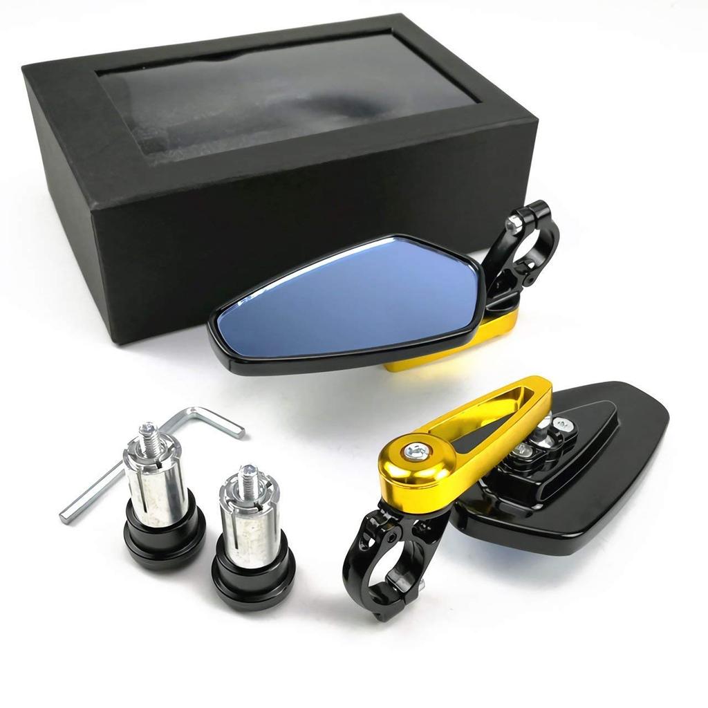 Specchietto Moto Karun, Specchietto da Manubrio, Specchietto da Manubrio, Specchietto per Bici, Set di 2