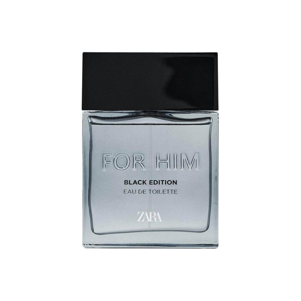 ZARA For Him Black Edition Men's Perfumes Woody Aromatic Scent Family Eau De Toilette 100ml