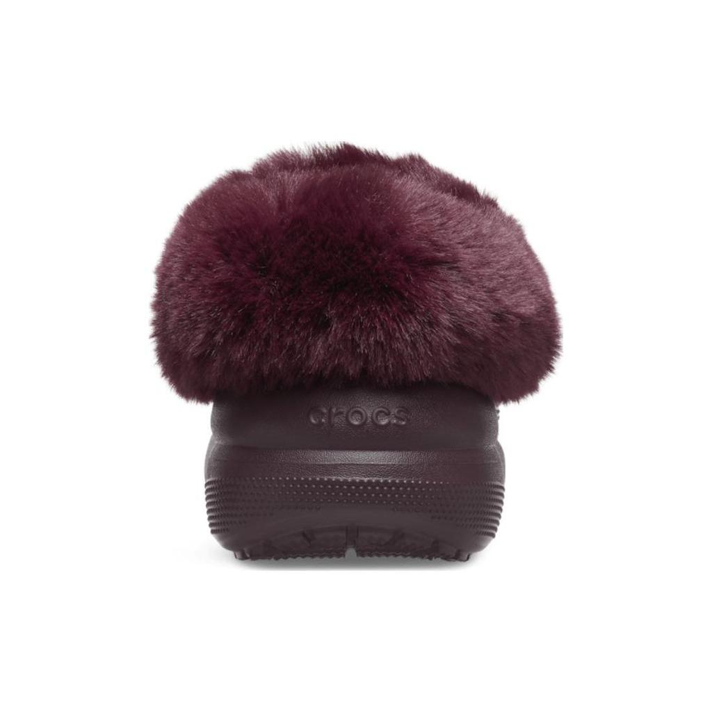 Crocs Clogs Warm Plush Shock Absorbing Non-Slip Breathable Durable Low-Top Casual Shoes Unisex Shoes Purple 208446-6WD