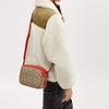 Coach Signature Canvas Color Trim Camera Crossbody Bag CR135-SVUC3