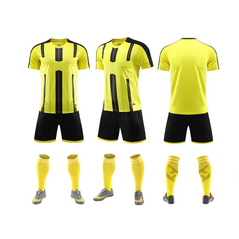 Football Jersey Set Men'S Printing Breathable Game Jersey Training Jersey Adult Children'S Jersey Clothing Elementary School Students