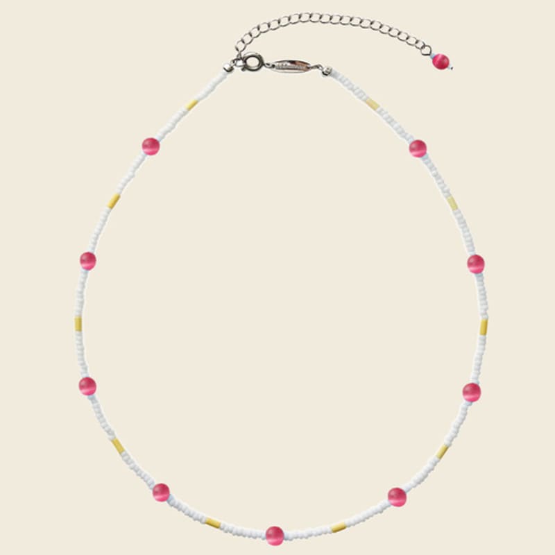 

LOOPLOOP [Peach Citrus] Necklace single type
