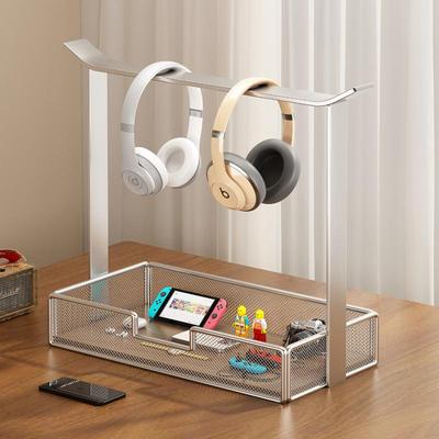 Universal Headphone Stand Portable Gaming Earphone Holder Rack Desktop Organizer Headset Display Bracket