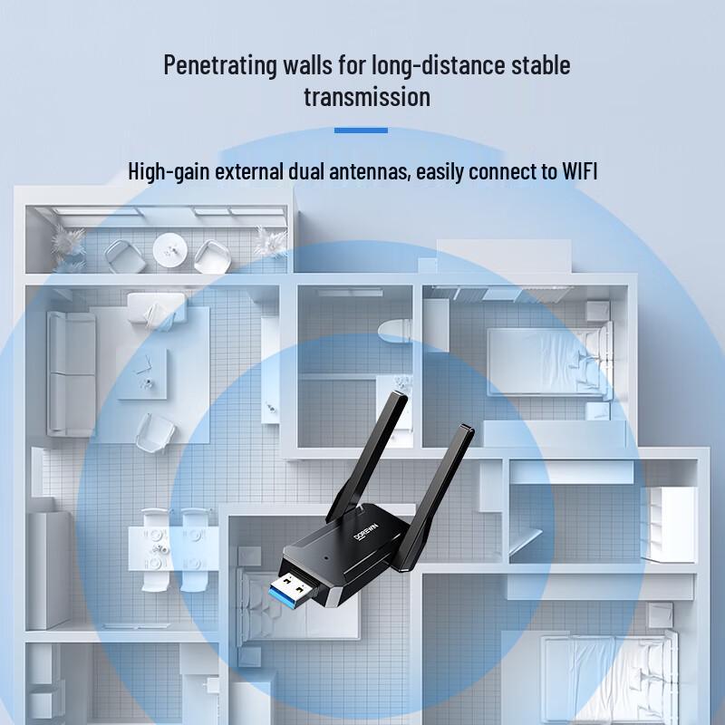 DOREWIN USB Wireless WiFi Adapter (CN Version)