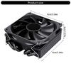 High Performances CPU Cooling Solution with Low Profile Design for Gaming and Workstations