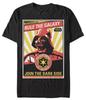 Star Wars Darth Vader & Stormtroopers Rood Lichtzwaard T-shirt, Unisex Sci-Fi Film Retro Streetwear Tee, 100% Katoen Casual Korte Mouw Top