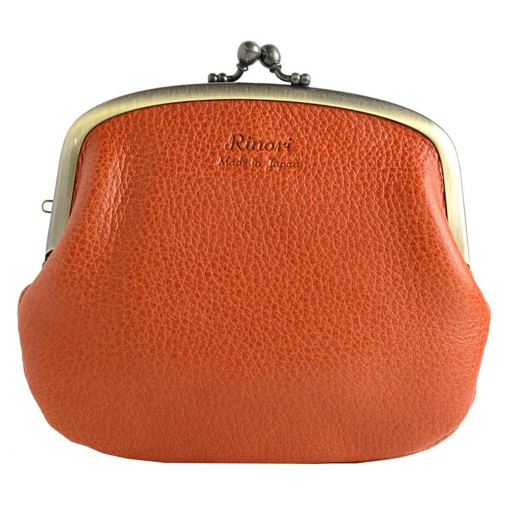 

Made in Coin Holds Plenty of Bills and Orange [Linori] Japan, Purse, Leather, Women s, Parent-Child Bag, Coins,