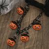 Resin Halloween Pumpkin Necklace Cartoon Halloween Jewelry Gothic Ghost Pendant Necklace  Party