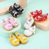 Decorate 5.5cm 14 Inches Cotton Doll Doll Shoes Mini Bow Shoes Doll Leather Shoes Doll Casual Shoes