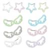 Acrylic Wing/Star Shape Carabiner Multifunctional Backpack Pendant Keychain Bag Charms Accessories for Women Girls