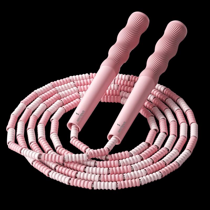 Kids Adjustable Bamboo Section Skipping Rope