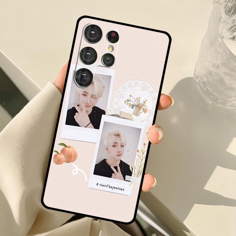 Bang Chan Case For Samsung Galaxy S23 Ultra S21 S22 S24 S25 Ultra S9 S10 Plus S25 FE S20 FE Back Cover Galaxy S20 Plus