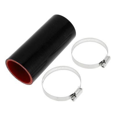 X AUTOHAUX Silikónová hadica, Silikónová trubica, Intercooler, Turbo, Sacie potrubie, Čierna, Dĺžka 5,0 palca