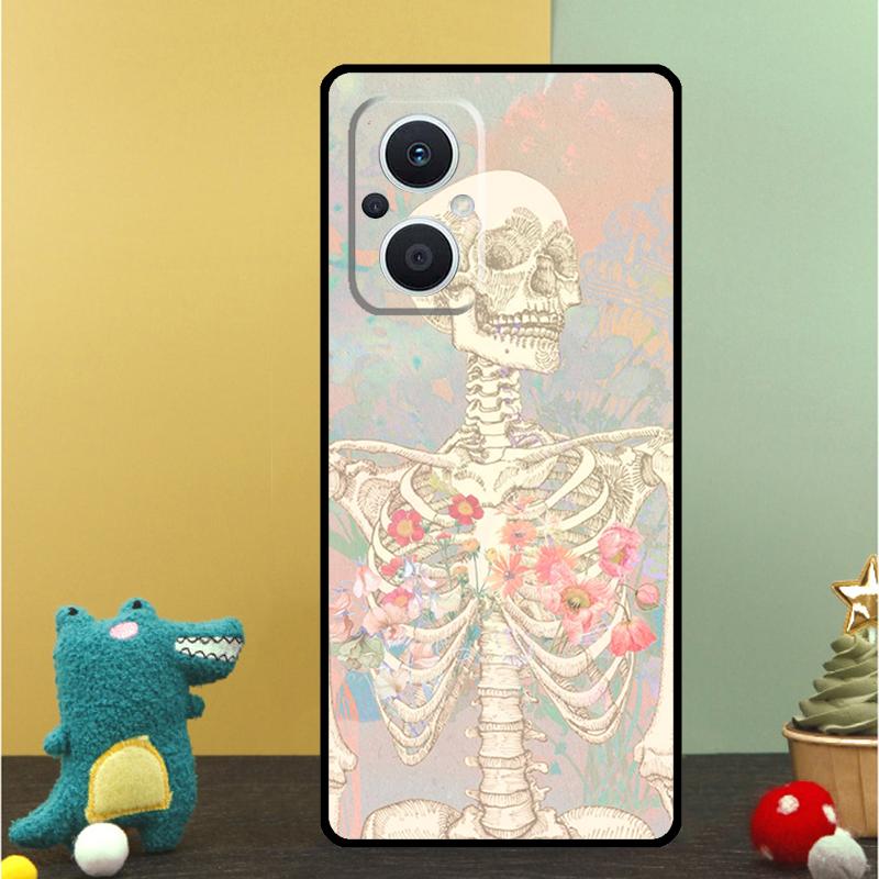 Medical Skeleton Anatomy Case For OPPO Reno 15F 14F 11 12 13 F 14 10 15 Pro 7 8 Lite OPPO Find X5 X6 X8 X9 Pro Cover