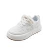 Weiße Schuhe Neue Vintage Skateboard Schuhe Damen Dicke Sohle Farblich Passende Damen Freizeitschuhe Brotschuhe